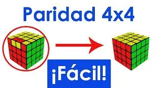 Resolver Paridad 4x4 muy Fácil - Todos los casos | CubosCubik