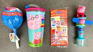 🐷 NEW FUNNY PEPPA PIG VIDEO | SATISFYING CANDY ASMR | MYSTERY SURPRISE LOLLIPOP & TOYS UNBOXING