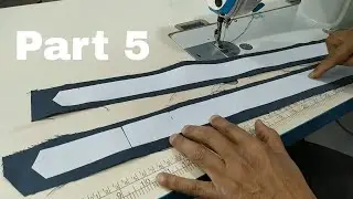 Pant belt stitching | Mens pant cutting and stitching | Gents pant cutting and stitching