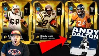 NEw RANDY MOSS UL!!! Andy Dalton to the COWBOYS?!?! Madden Ultimate Team 20