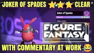 FIGURE FANTASY: JOKER OF SPADES ⭐⭐⭐CLEAR TIPS
