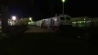 SNTF : départ du train B240/41 Oran Bechar de la gare d'Oran