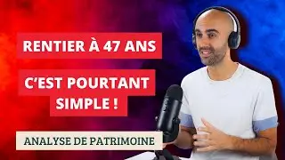 Rentier &agrave; 47 ans avec SCPI et dividendes - Analyse de patrimoine