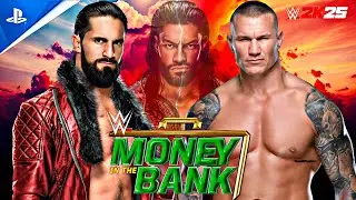 Full Match : Randy Orton vs Seth Rollies WWE MONEY IN THE BANK