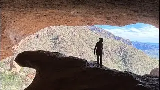 We hiked Wave Cave Trail at Superstition Mountain today 