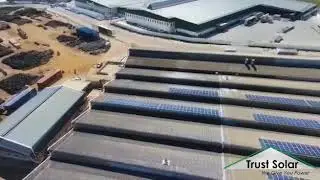 SA Tyres Trust Solar solar installation site reference video