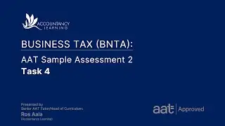 Налог на прибыль предприятий (BNTA): пример оценки AAT 2 — задание 4 (из 10)