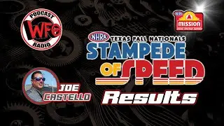 NHRA Texas Fall Nationals, Stampede of Speed results