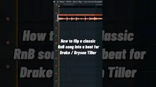 How to make flip an RnB sample for Drake / Bryson Tiller! 🔥🔥