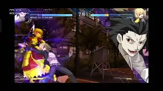 Melty BLOOD yuzu game test on SD712