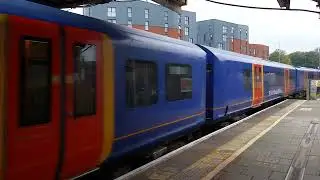SWR Class 450068 Desiro & Class 450031 Arriving into Fratton The 11th of October 2023
