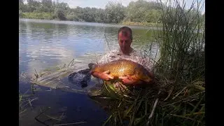 Pecanje sarana na divljoj vodi-Sljunkara 1.deo