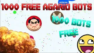 1000 bots in agar.io!