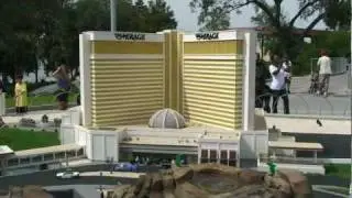LEGOLAND Florida, MINILAND Las Vegas Strip 10/15/11 Opening Day - Luxor, Mirage, MGM Grand, Venetian