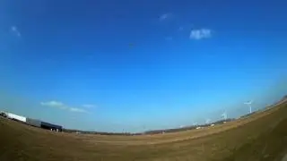 Flying the Kai Deng K70C Quadcopter in a strong breeze