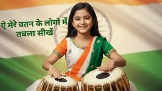 Ai Mere Vatan Ke Logo | Tabla Tribute | Vilambit Kaherwa | JKPTABLA