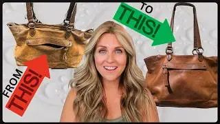 Cleaning 61 Thrifted Purses- ALL MY CLEANING TIPS AND HACKS #leatherrepair #cleanpurses