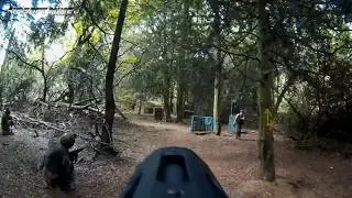Red 1 Airsoft WOODLAND GAMEPLAY July 2016 / WOODLAND and CQB Site!