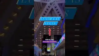 The Luxor Las Vegas Haunted? 😳 #LasVegas #Vegas #Haunted #Spooky #wild #review #Hotel #fypシ #shorts