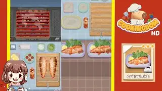 Cookingdom Level 11 Grilled Fish Solution Walkthrough