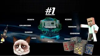 MINECRAFT С МОДАМИ TECH REVOLUTION ИЛИ КАК Я ИГРАЛ В MINECRAFT 1.19.2