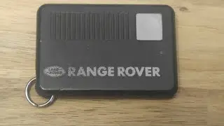 92-94 Land Range Rover Key Fob Battery Replacement - DIY