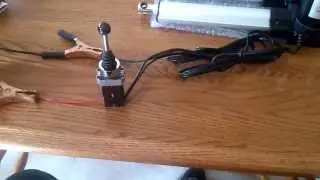 12 volt Dual linear actuator with 4 way joystick