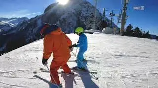ORF Pistenchecker unterwegs in Dachstein West