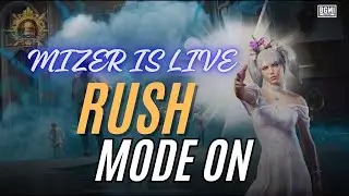 RUSH MODE ON 💀 | ROAD TO 500 SUBS | MIZER IS LIVE🔥