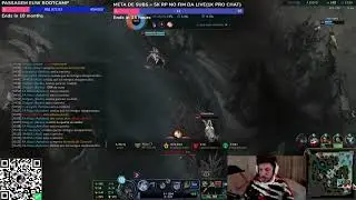 Klaus tiltado com a 3&ordf; idade no lol kkkkkkkk