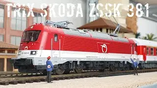 Trix/M&auml;rklin ŽSSK 381 - &Scaron;koda Transportation