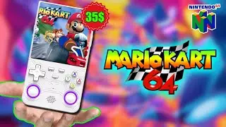 Mario kart 64 On This 35$ Gaming Console | R36 Ultra Gameplay 2025