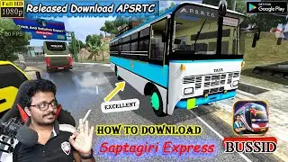 Released How to Download New APSRTC Old Sapthagiri Express Bus Mod in Bus Simulator Indonesia Telugu