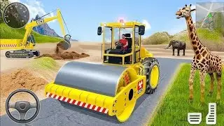 New City Road Construction Simulator game - Construction Game - Android Gameplay