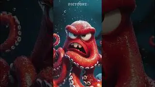 Inside Out 2 as OCTOPUS! 🐙+ Evil Joy | (Cartoon Animation)