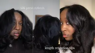 Silk Press Refresh, локоны без нагревания, термощетка Wavy Talk и мои советы по сохранению длины