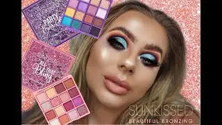 SUNKISSED PARTY & ALL THAT BLING  EYESHADOW PALETTES | Sabrina Nicole