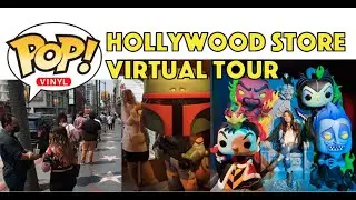 FUNKO Hollywood POP Virtual TOUR COVID rules OPENING Full store visit 2021
