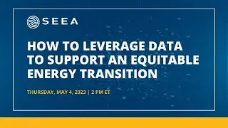 How to Leverage Data to Support an Equitable Energy Transition