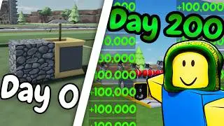 EVOLVING MY 100 DAY BLOCK TYCOON (FULL MOVIE)