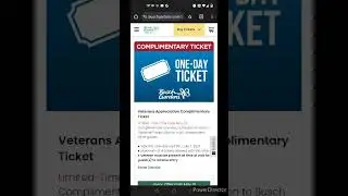 MILITARY AND VETERANS GET YOUR FREE BUSCH GARDEN TICKETS BEFORE MAY 19TH - THANK ME  LATER
