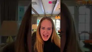 Adele Goes Live On Instagram For The First Time 🇬🇧 (Saturday Oct 9 2021) Answers Questions( Q & A)