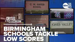 What steps are being taken to address schools with 'F' grade in Birmingham?