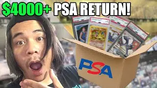 FINALLY! $4000 Pokemon Graded PSA Submission Return! *PSA 10 CHARIZARD????*
