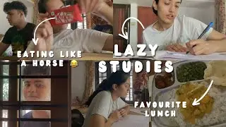 Lazy study vlog 📚🙇‍♀️