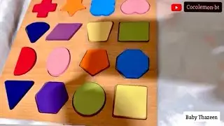 Baby Shape Sorting Challenge😍🧠 Watch This 2-Year-Old Learn Fast