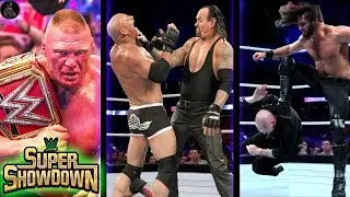 WWE Super ShowDown 7th June 2019 Full Highlights | WWE Super ShowDown (2019)