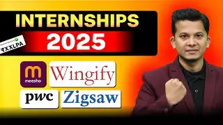5 Must Apply Internship Opportunities for Freshers 2025 | Wabtec, PWC, Wingify, & More! 🚀