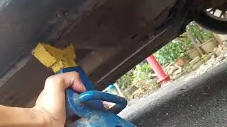 Proton Persona ganti Crank Sensor - Engine mati, lampu check engine menyala