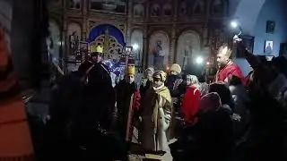 Вертеп школи с. Гвоздів, виступ у церкві с. Рославичі